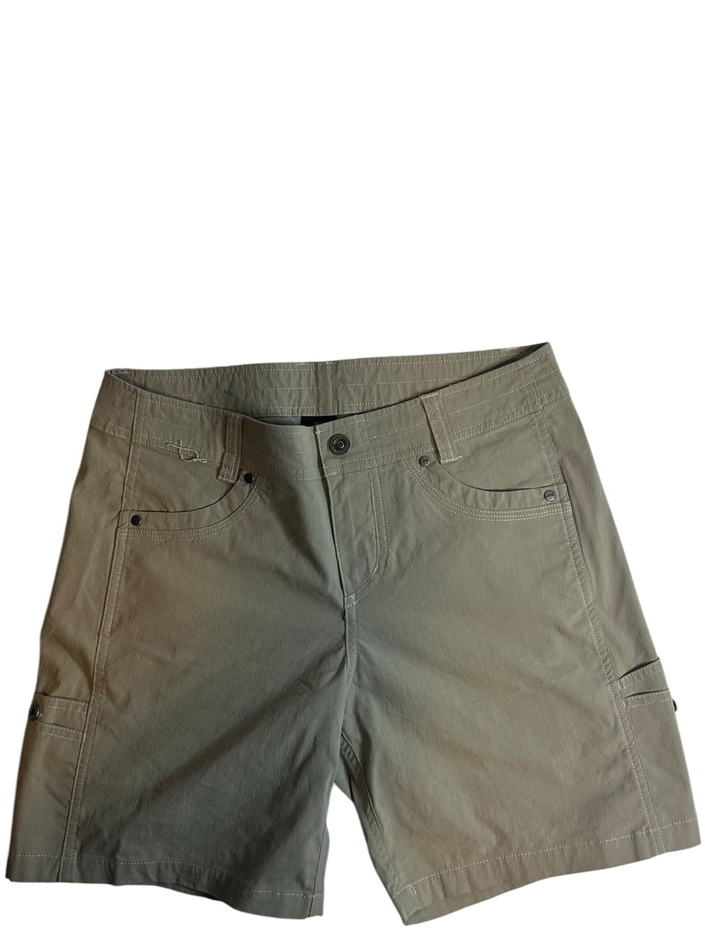 Kuhl Womens Size 8 Hiking Shorts Khaki Outdoor Utility Trail Travel